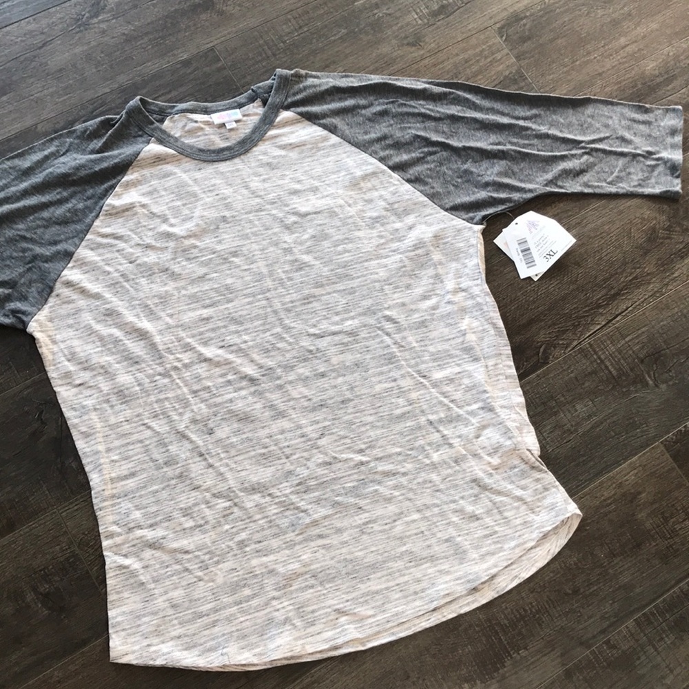 LuLaRoe Randy 3/4 Length Baseball Tee